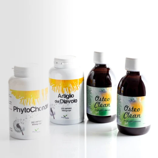 OC001 | Mobilità e benessere articolare(Artiglio del diavolo + PhytoChondrine + Osteoclean 2x200ml)