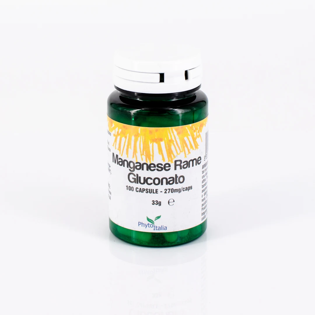 M122 | Manganese Rame Gluconato 100 caps